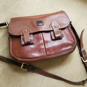 Dooney & Bourke Florentine Saddle Bag, Brown